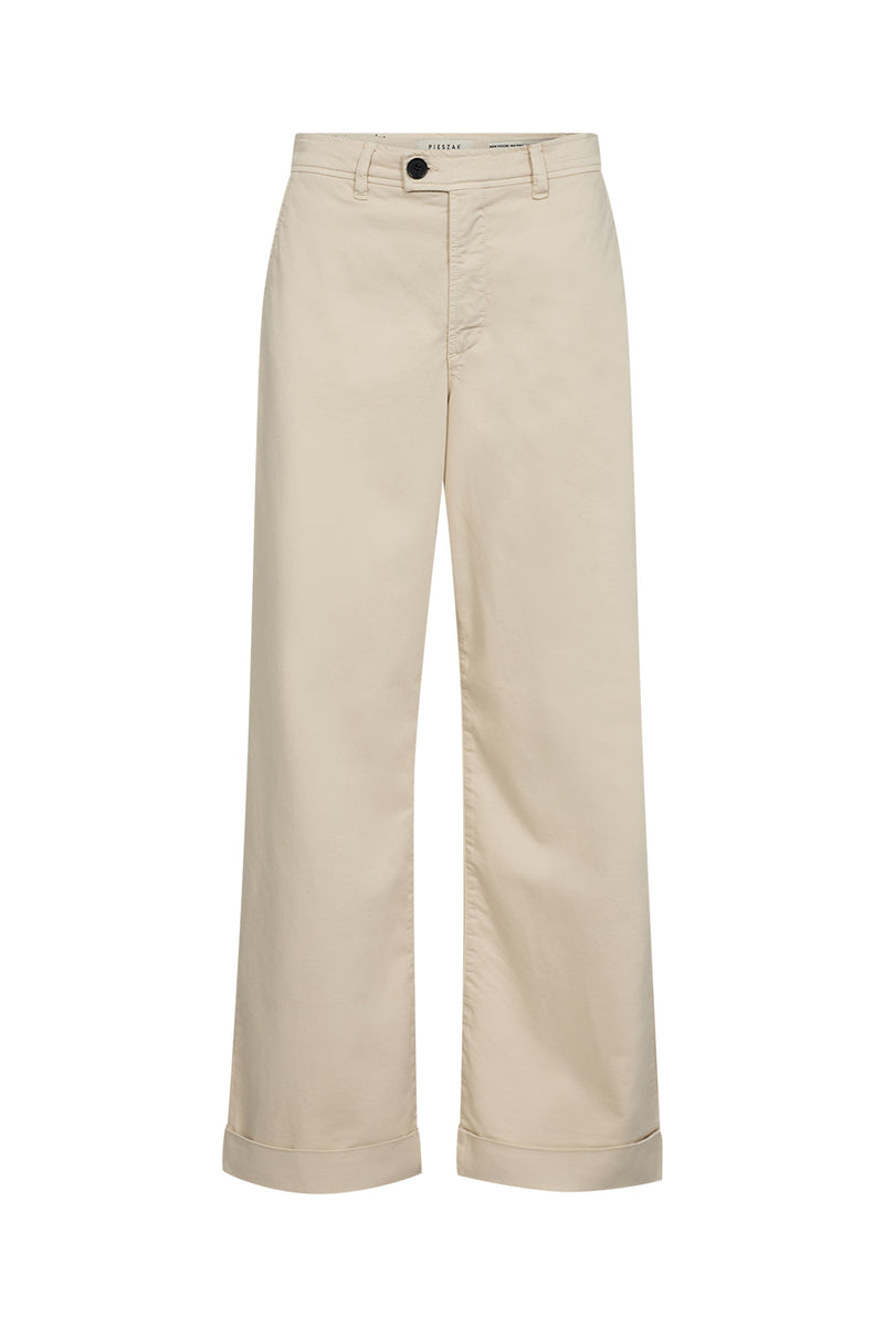 Pieszak Birkin Weekend Cropped Pant J234321Col. Vanilla White 018