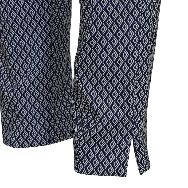 Pieszak Bukser PD-Gigi Jacquard Silver Arrow Blå