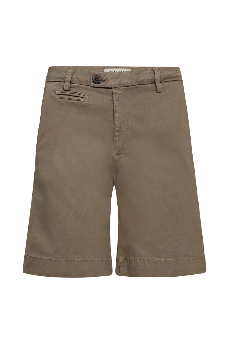 Pieszak Anika Support Long Shorts J234593 Col. Lead Brown 717