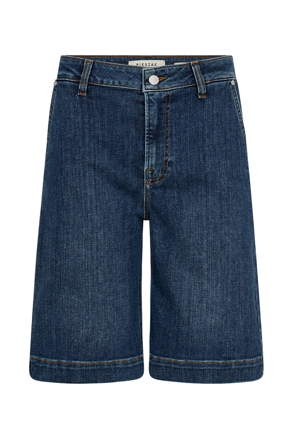 Pieszak Gilly French Shorts Wash Washington J234796 Col. Denim Blue 51