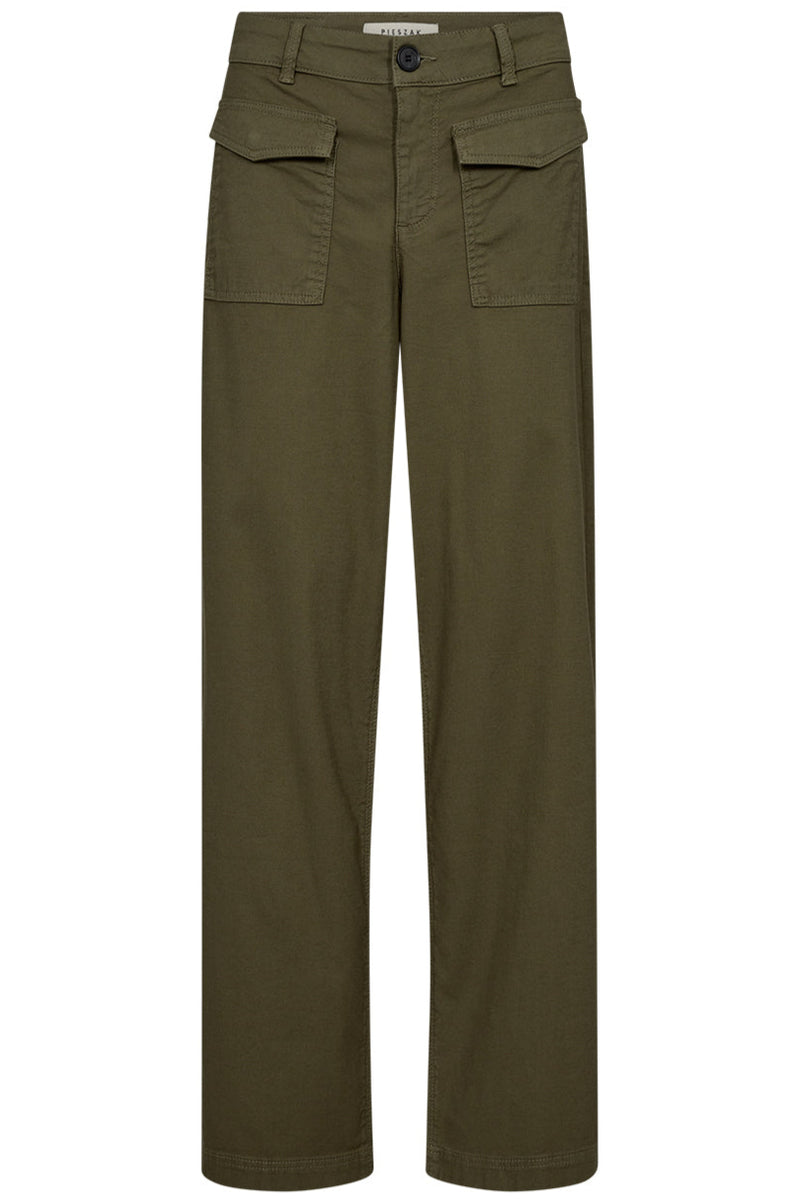 Pieszak PD-Birkin Utility Texture Cropped J234823 Col. Faded Green 609