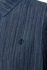 Pieszak Becca Shirt Wash Atlantic Denim Stripe J234924 Col. Denim Blue 51