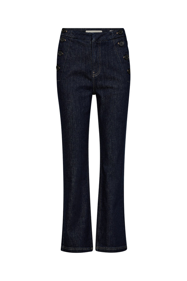Pieszak PD-Jenora Cropped Sailor Jeans Wash Blue Dawn Rinse J235065 Col. Rinse Denim