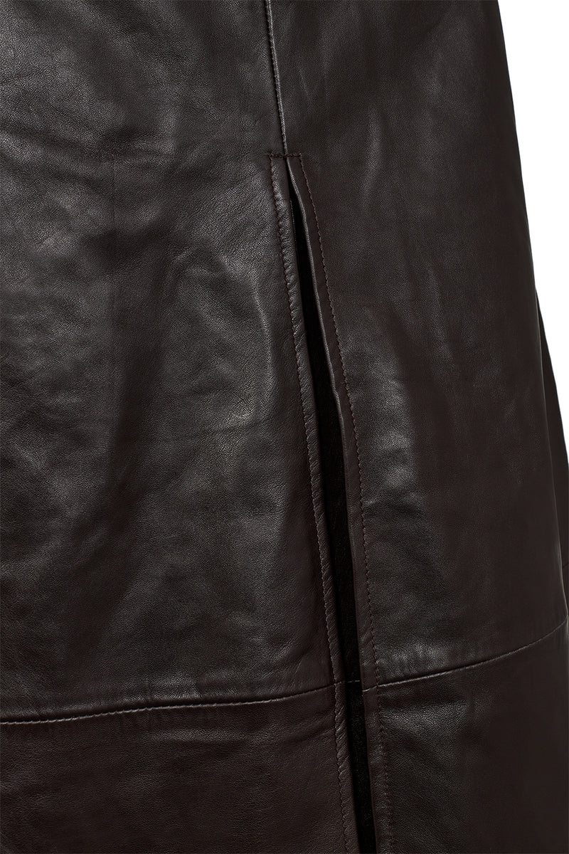 Pieszak PD-Lanni Leather Pleat Skirt Col. 768