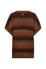 Pieszak New Dew Oversize ss knit J235080 Col. Brown