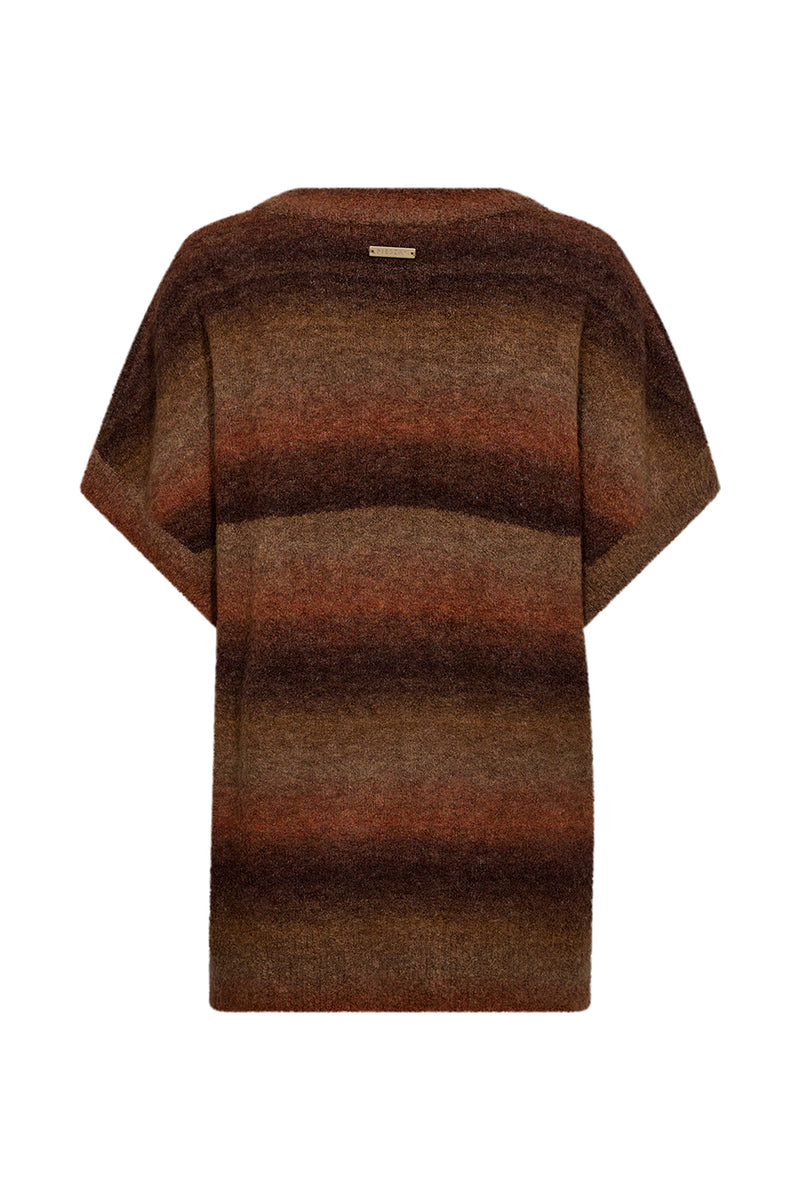 Pieszak New Dew Oversize ss knit J235080 Col. Brown