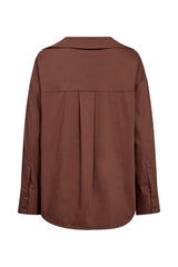 Pieszak Nyla Poplin Shirt J235091 Col. Warm Brown