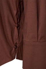 Pieszak Nyla Poplin Shirt J235091 Col. Warm Brown