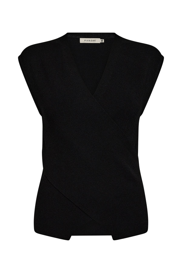 Pieszak Vigga Cross-over Knit Top J235101 Col.Sort