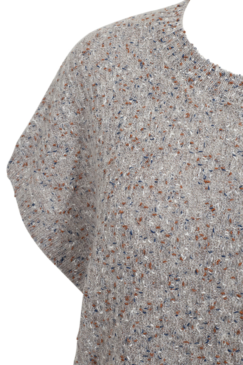 Pieszak PD-Marian Batwing Confetti Knit J235157 Col. Blue Mist