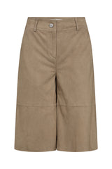 Pieszak Asta French Suede Bermuda Col.Lead Brown