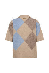 Pieszak Haley Harlekin Polo Knit Col. Air blue 530