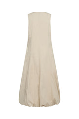 Pieszak Allie Balloon Dress Col. Oyster white