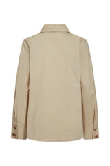 Pieszak Tulip Poplin Button Shirt Col.Oyster white