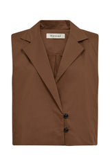Pieszak Tulip Poplin Vest Col. Toffee
