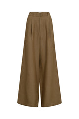 Pieszak Fie Glam Wide Pant Col. Lead Brown