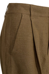 Pieszak Fie Glam Wide Pant Col. Lead Brown