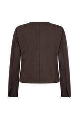 Pieszak Ella Button Jacket J235436 Col. Black coffee
