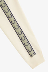 Fred Perry Jacket Tape Track J5557 hvid 34B