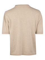 Stenstrøms Janet Short Sleeve Knit 4504126958 Sand