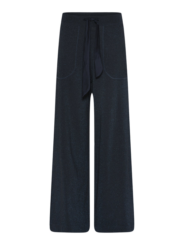 Gustav Bukser Jessi Knitted wide leg 3537 Navy
