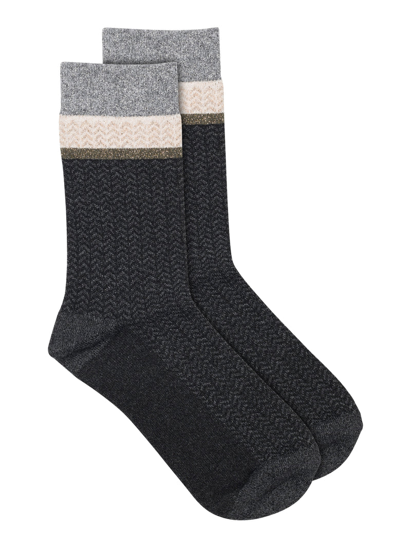 Gustav Kaila Socks 58906 Col. 91990 Dark Grey