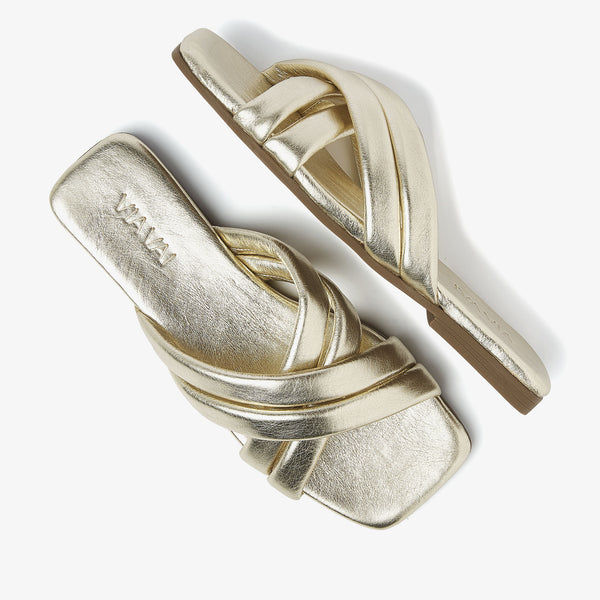 Via Vai Sandal Kiki Lot 62245-02-1161 Col. Guld