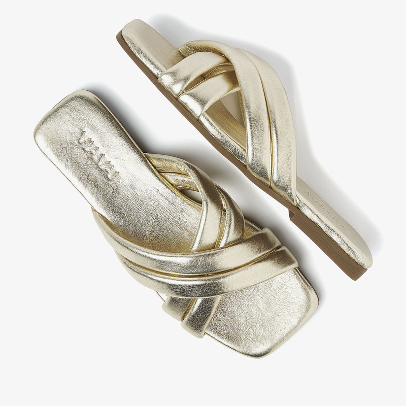 Via Vai Sandal Kiki Lot 62245-02-1161 Col. Guld