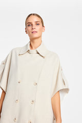 Gustav cape KUBRA 60302 sand/92031