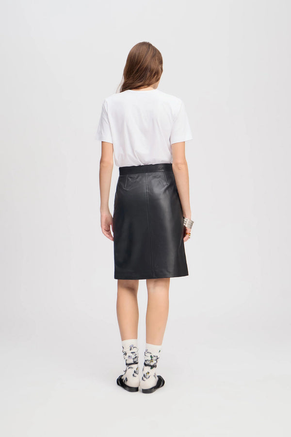 Munthe Lack T-Shirt 253-1100-25360 Col White