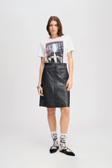 Munthe Lack T-Shirt 253-1100-25360 Col White