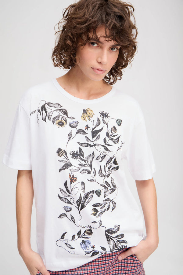 Munthe Lagga T-Shirt 253-1102-25360 Col. White