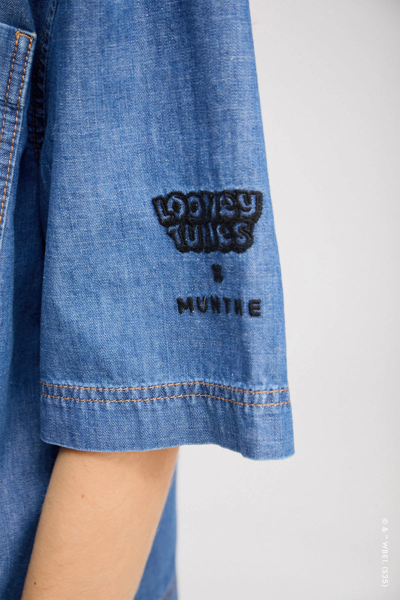 Munthe Leena Skjorte 253-1030-25307 Col. Denim