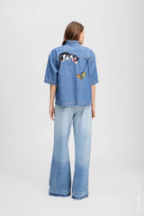 Munthe Leena Skjorte 253-1030-25307 Col. Denim