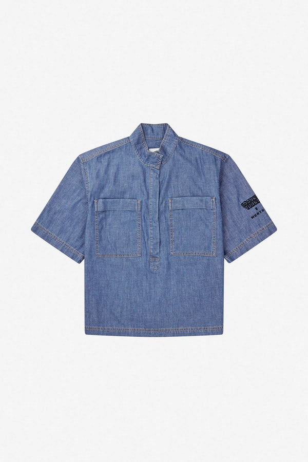 Munthe Leena Skjorte 253-1030-25307 Col. Denim
