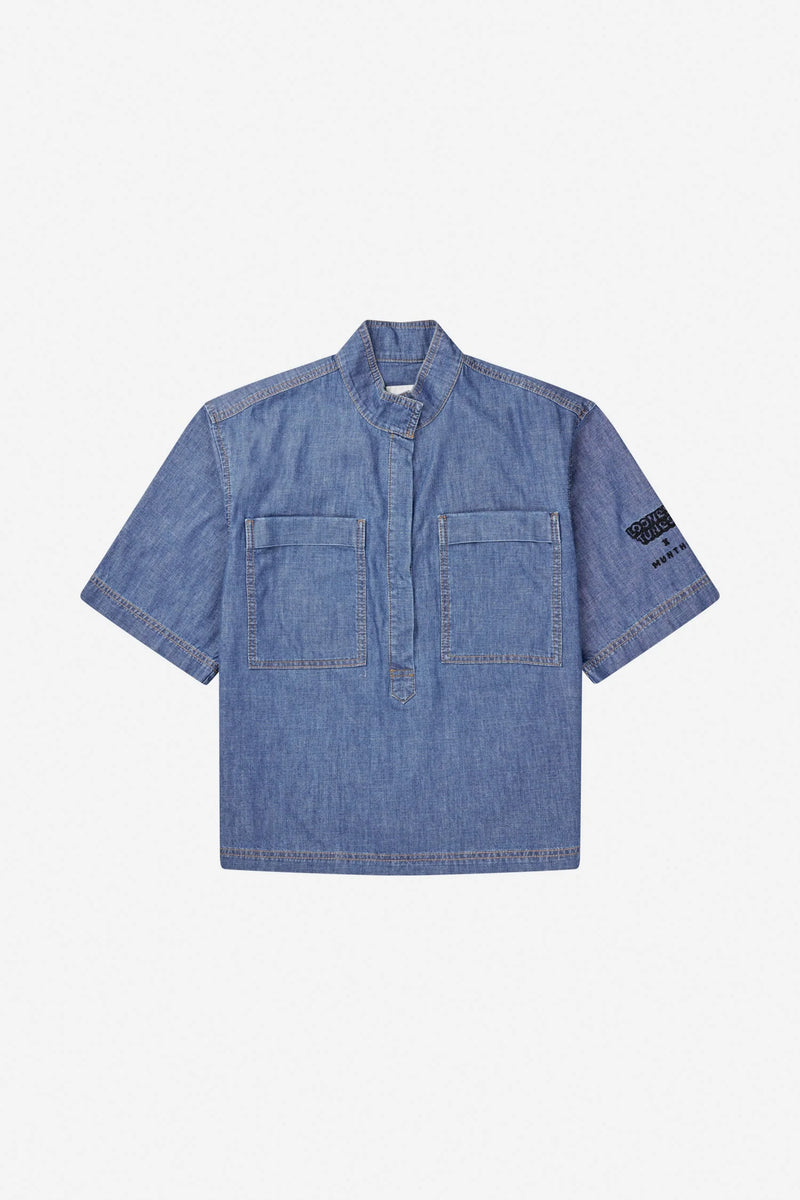 Munthe Leena Skjorte 253-1030-25307 Col. Denim