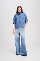 Munthe Leena Skjorte 253-1030-25307 Col. Denim
