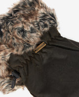 Barbour Wax Fur Trim Mitten LGL0045 Col.OL71