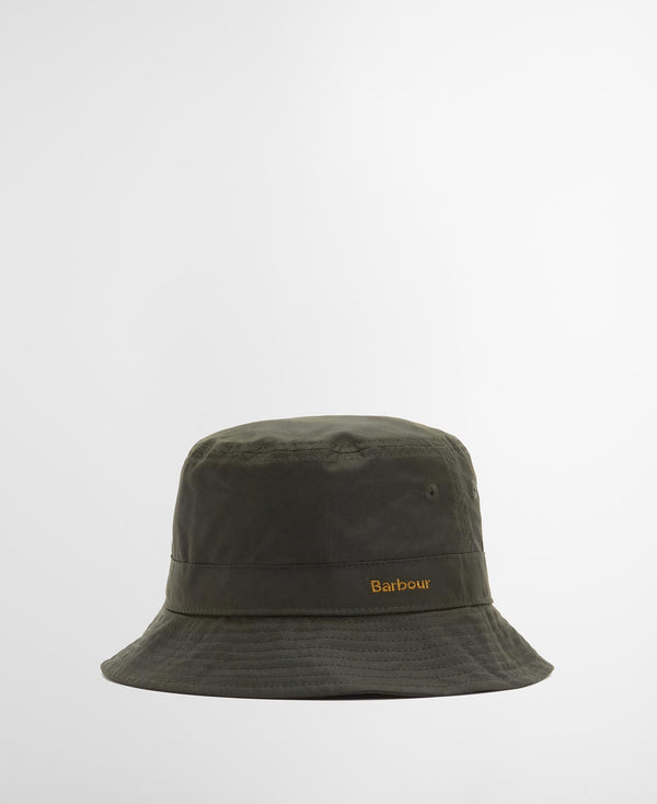 Barbour Belsay Wax Bucket Hat LHA0519 Col. OL52