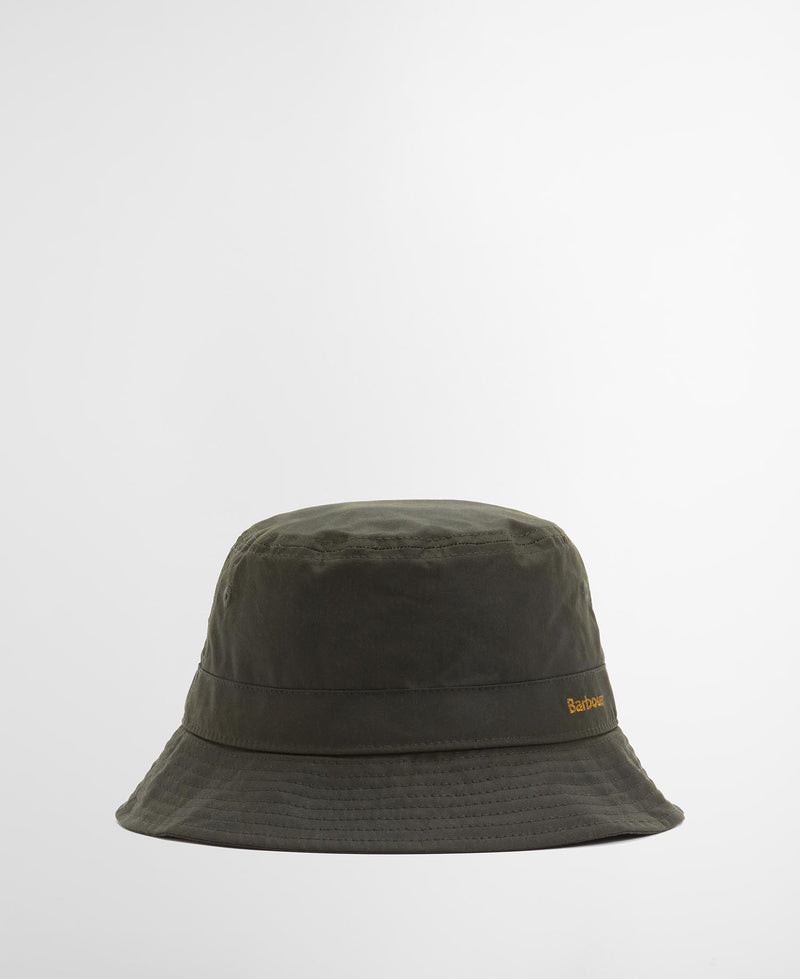 Barbour Belsay Wax Bucket Hat LHA0519 Col. OL52
