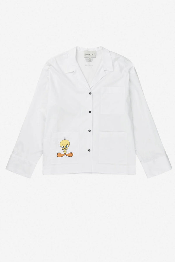 Munthe Liki Skjorte 253-1025-25334 Col. White