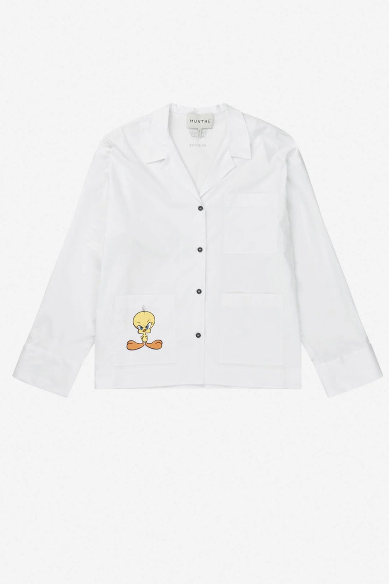 Munthe Liki Skjorte 253-1025-25334 Col. White