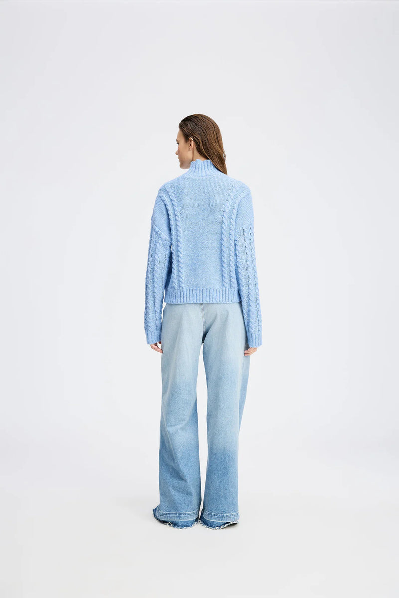 Munthe Loganberry Strik 253 1633 25377 Col. Blå