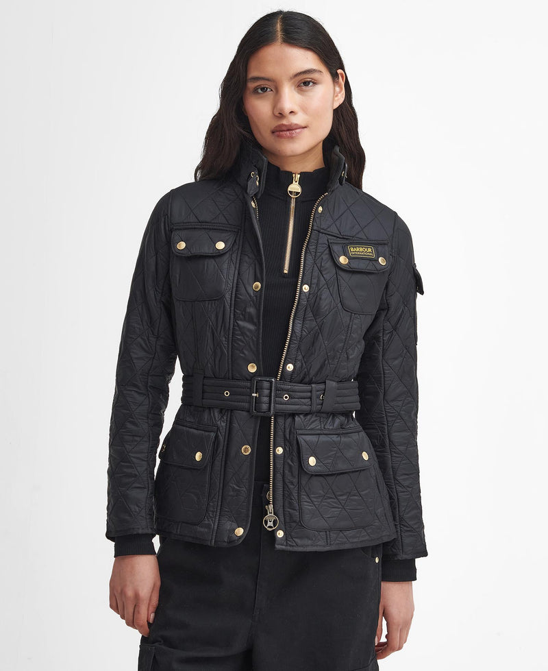 Barbour Jakke B.INTL. INTERNATIONAL POLARQUILT Sort