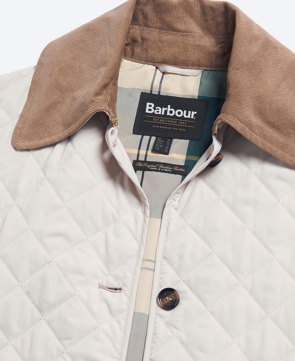 Barbour Jakke Lockton Offwhite