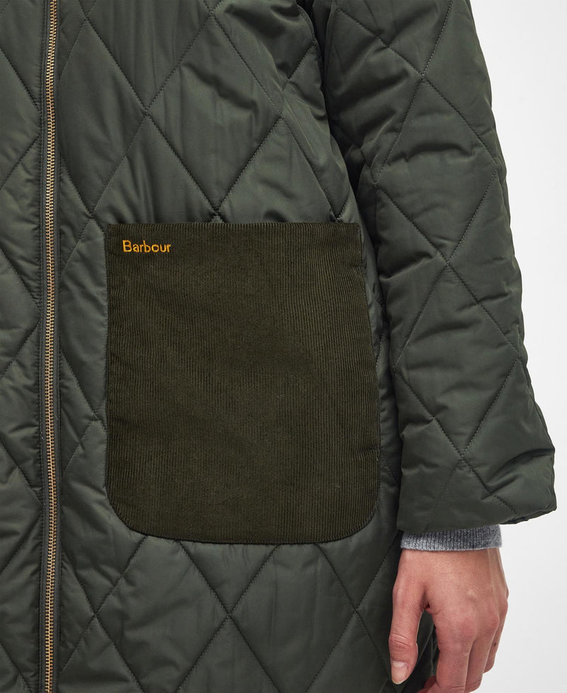 Barbour Jakke Malton Quilt LQU1760 Oliven OL71