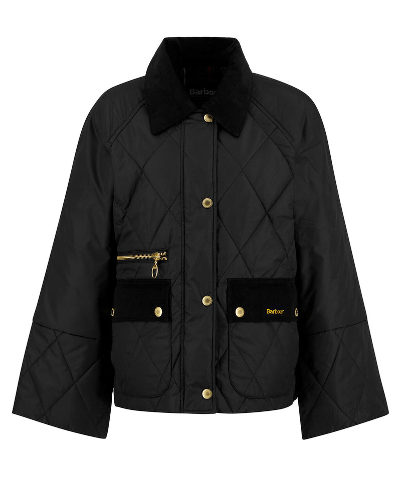 Barbour jakke Martha LQU1840 quilt kort sort
