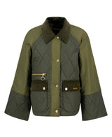 Barbour jakke Martha LQU1840 quilt kort army