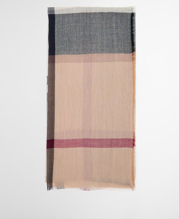 Barbour Saffron Tartan Scarf LSC0478 Col. BR51