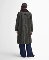 Barbour Frakke Ebberston Wax LWX1398 Oliven